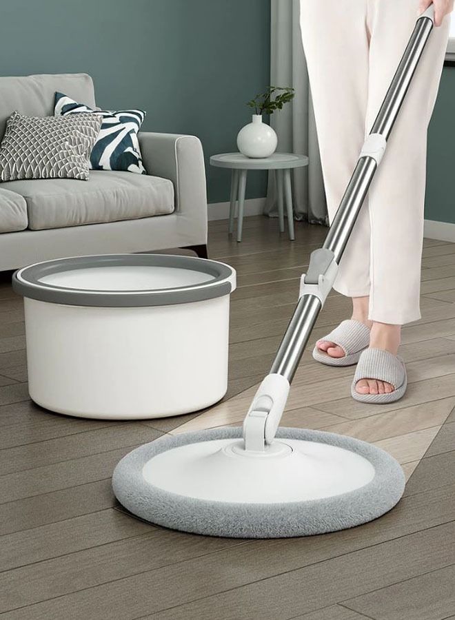 Clean Water Spin Mop Sewage Separation With Bucket Microfiber Washing Floor Floating Household Cleaning Tools - Image 1