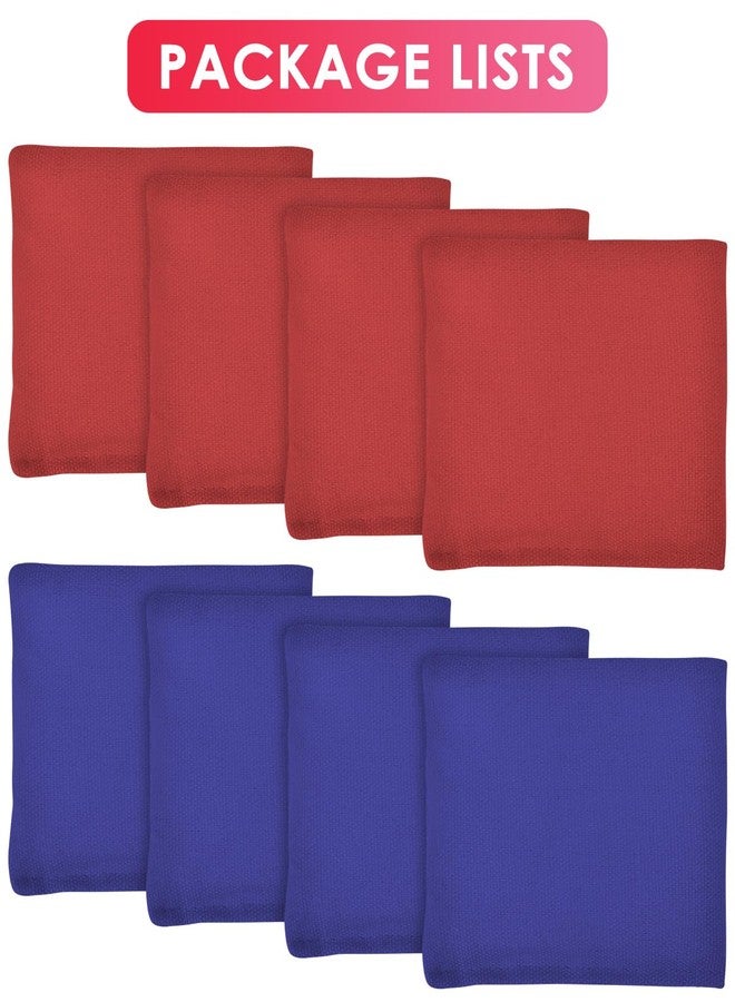 TINDTOP Bean Bags for Tossing(3.9 * 3.9inch, 100g/3.5oz), 8 Pack Cornhole Outdoor Toss Gaming Colorful Canvas Bean Bags Carnival Games Kids Beanbags Throwing Games - Image 4