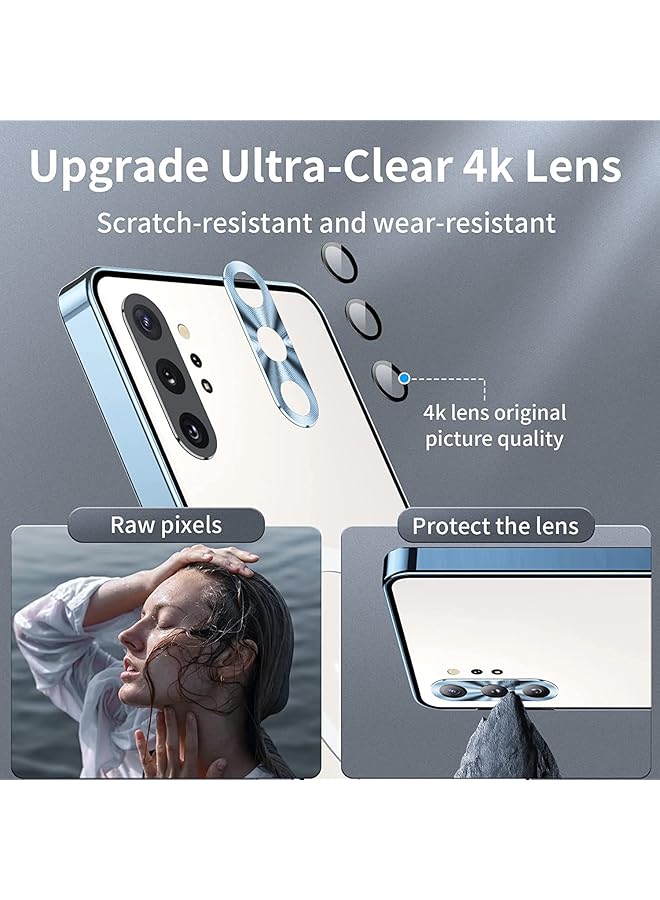 erorex Case For Galaxy Note 10 Plus Compatible With Mag Safe Magnetic Adsorption Metal Bumper Back Translucent Matte Pc Cover For Galaxy Note 10 Plus Blue - Image 4