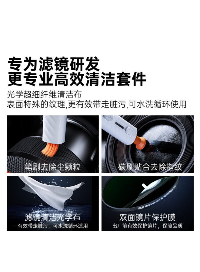 Llano Nd Filter, Neutral Density Filter Nd8 (3 Stops Reduction), 43Mm Filter, Medium Gray Density Filter, Long Exposure Filter For Mirrorless And Dslr Cameras, Suitable For Canon, Nikon, Sony - Image 1