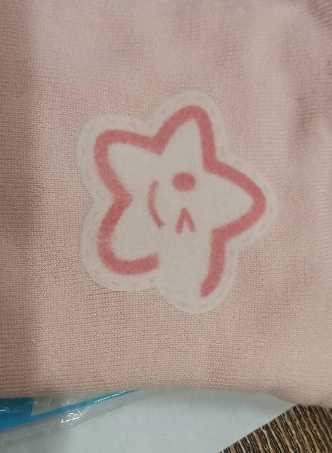 Finix Combo of Kids Star Design Baby Winter Hat Warm Woolen Knit Hats & Neck Warmer Set (Pink,1-3 Years) - Image 4