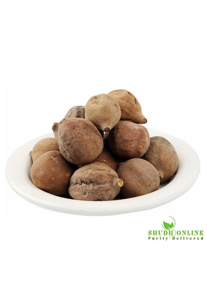 Shudh Online Baheda fruit, Bibhitaki Sabut, Bahera Whole, Tanikaya (250 Grams) for Eating, Hair Growth (Terminalia Belerica, Beleric Myrobalan) - Image 3