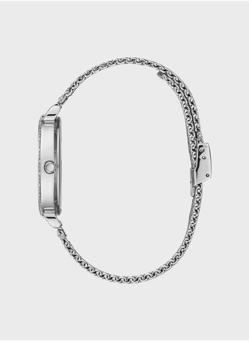 GUESS - Mesh Strap Jewel Analog Watch - Image 1