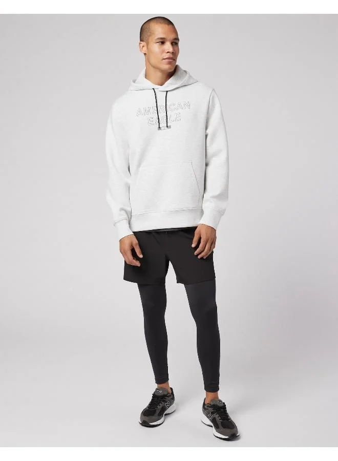 امريكان ايجل AE 24/7 Good Vibes Colorblock Hoodie