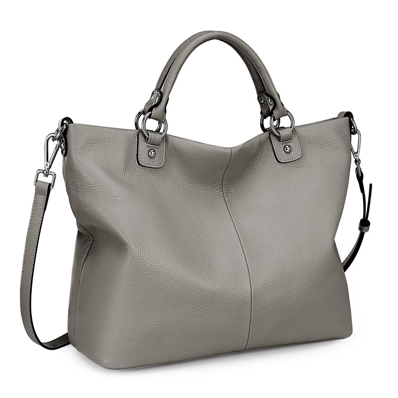 Kattee Women's Soft Leather Tote Bag, Top Satchel Purses and Handbags - Image 1