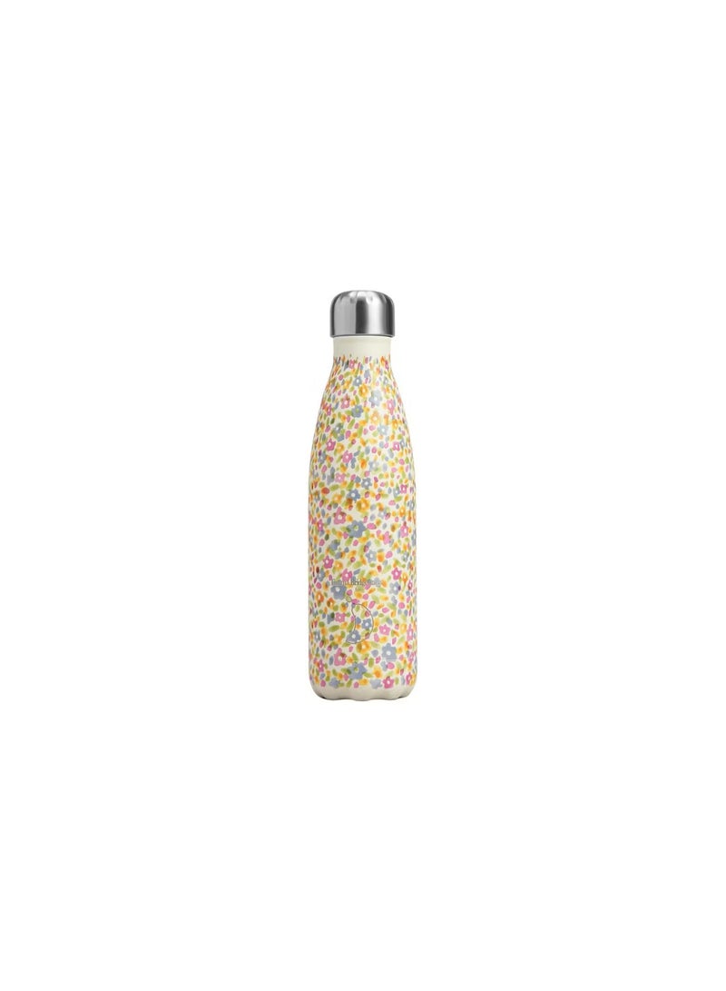 Chilly's | Water Bottle | Emma Bridgewater | 500ml | Wildflower Meadows - Image 1