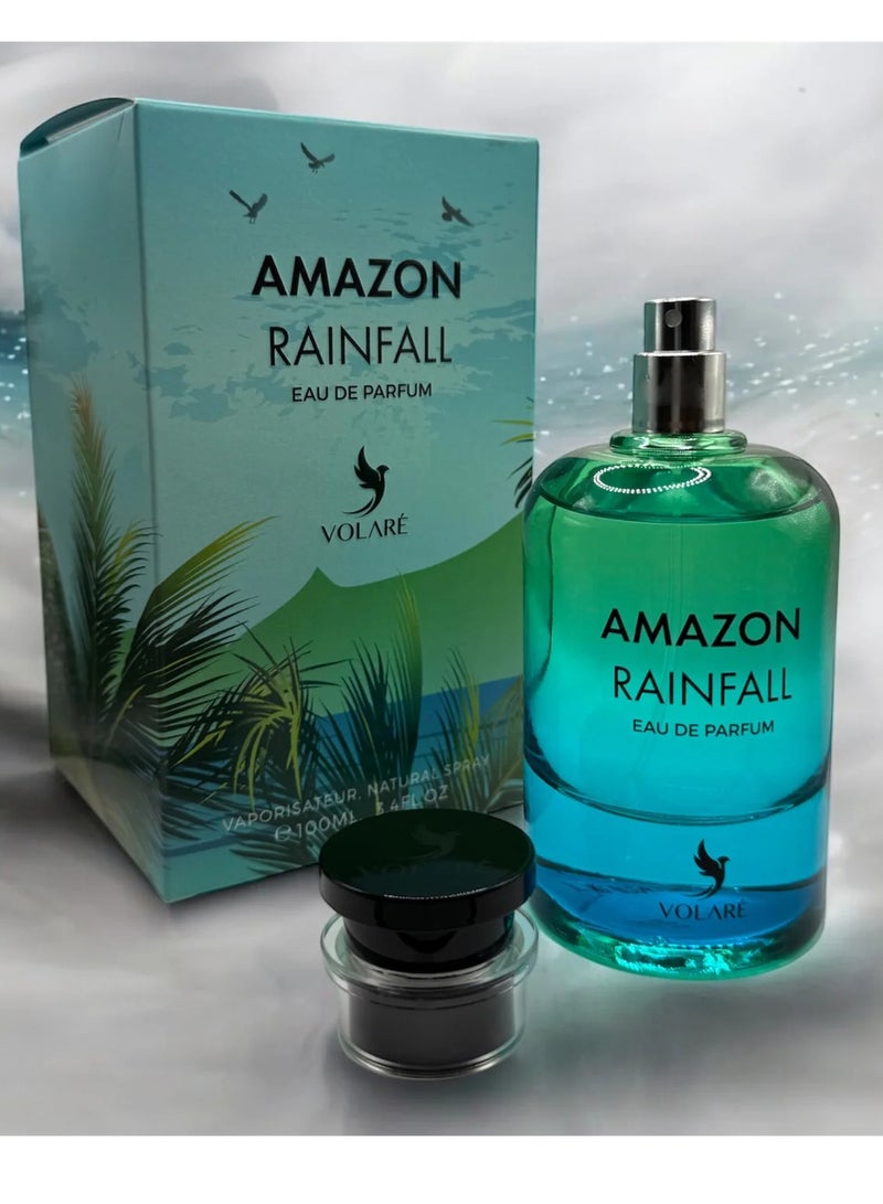 VOLARE Amazon Rainfall Eau de Parfum for Unisex - 100ml ( inspired by Louis Vuitton Pacific Chill )  - Image 3