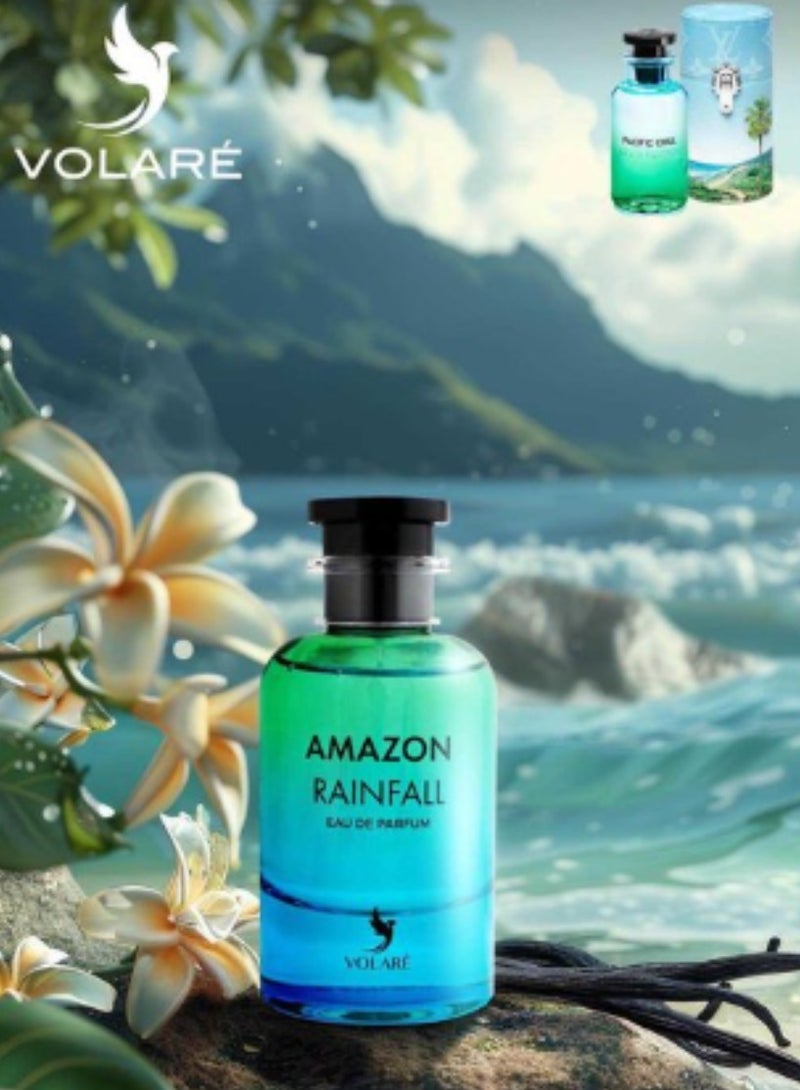 VOLARE Amazon Rainfall Eau de Parfum for Unisex - 100ml ( inspired by Louis Vuitton Pacific Chill )  - Image 2