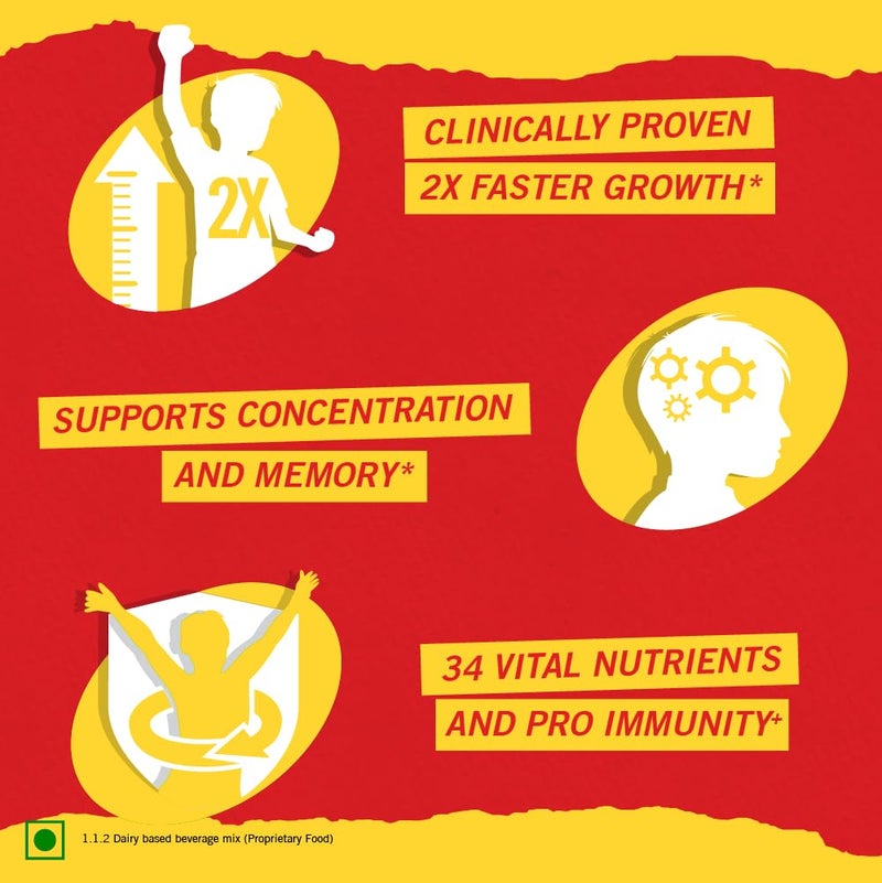 Complan Nutrition and Health Drink Kesar Badam, 500gm (Jar) - Image 5