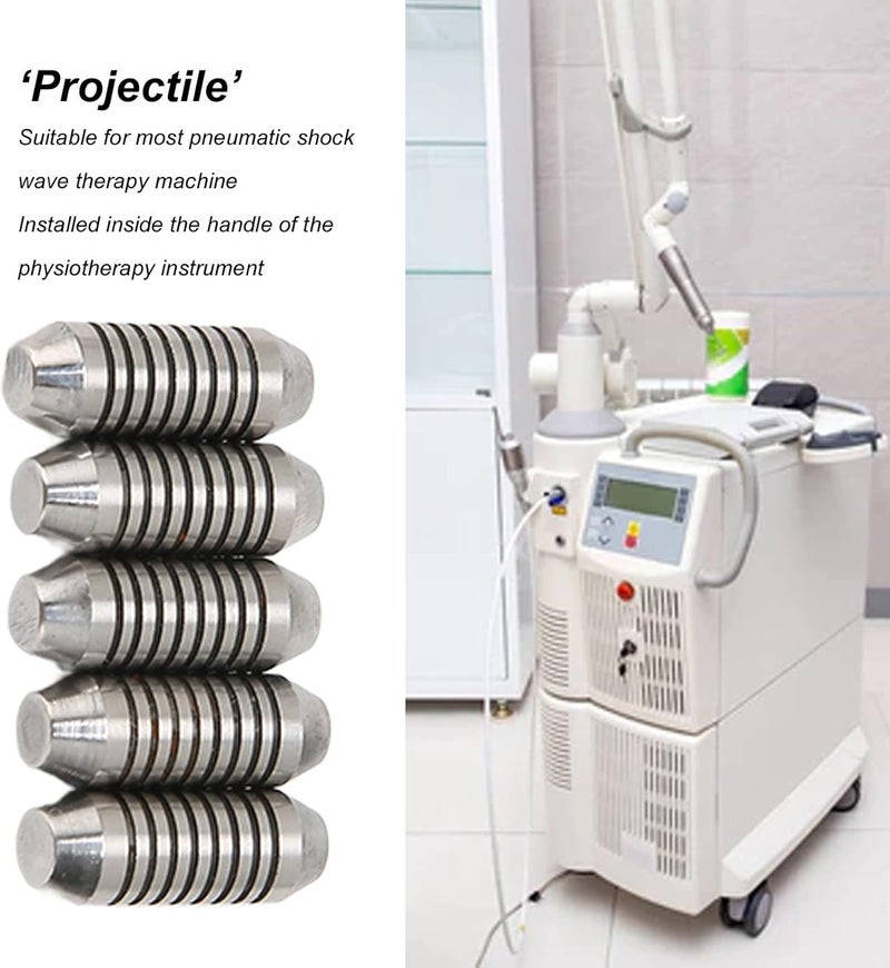 klarako 5pcs Pneumatic Shockwave Therapy Machine Projectile, Replacement Parts of Shock Wave Therapy Machine - Image 3