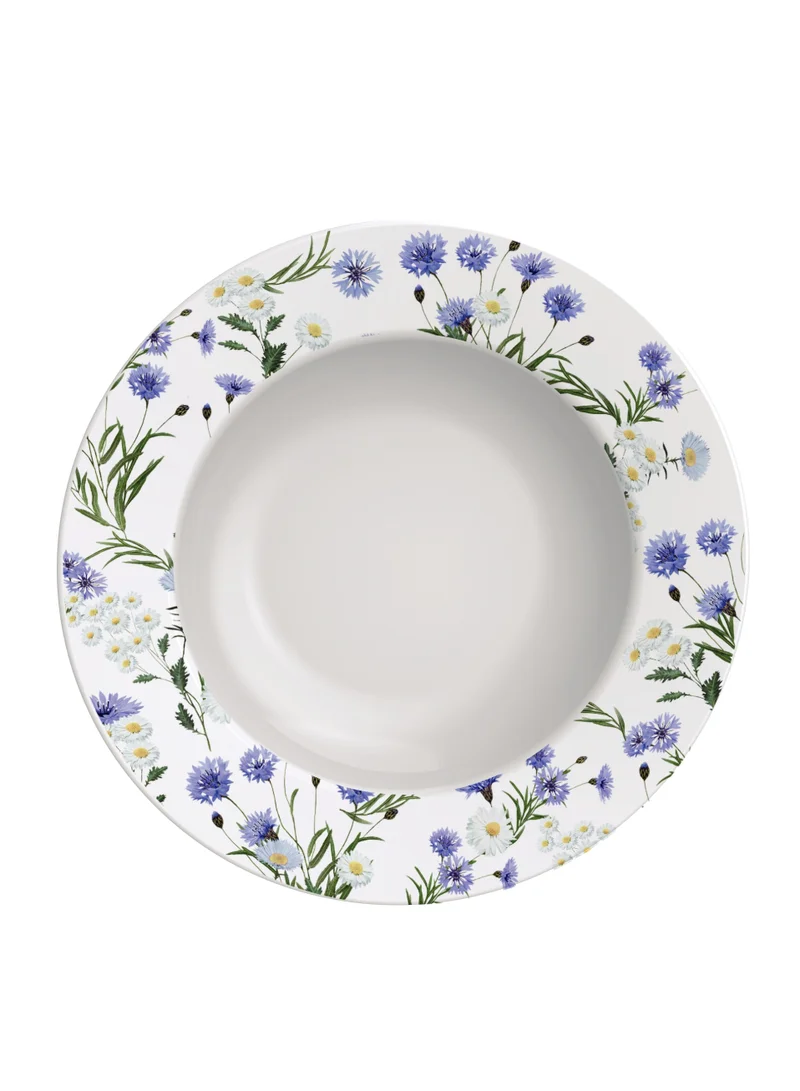TRAMONTINA Tramontina Ana Alice 23cm Decorated Porcelain Deep Plate