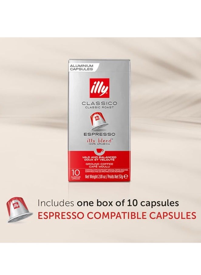 Illy Espresso Classico Coffee Capsules - 10 Capsules  - Image 3