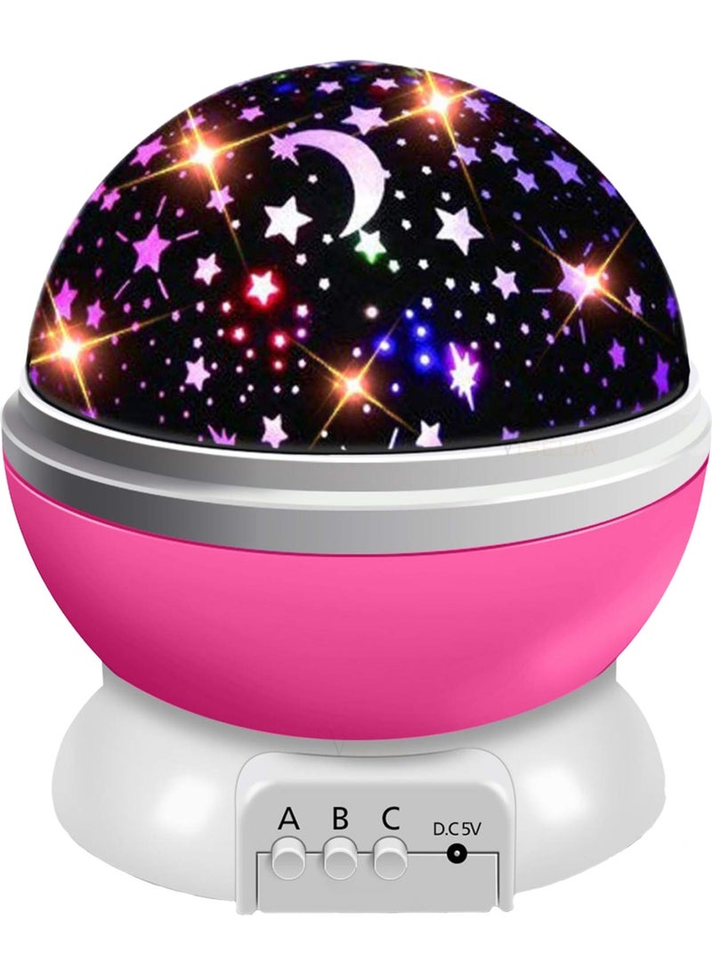 Viselia - Night Light Rotating Star Master Projector Light LED Lamp Star Projection Ceiling Light - Image 1