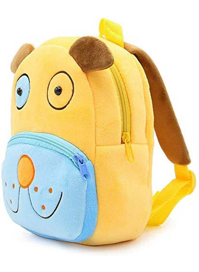 Blue Tree Kid'S School Bagpack 3-5 Years 11 Litres Cartoons Soft Toy Bag Gift For Kids (Cute-Dog, Blue Yellow) - Image 3