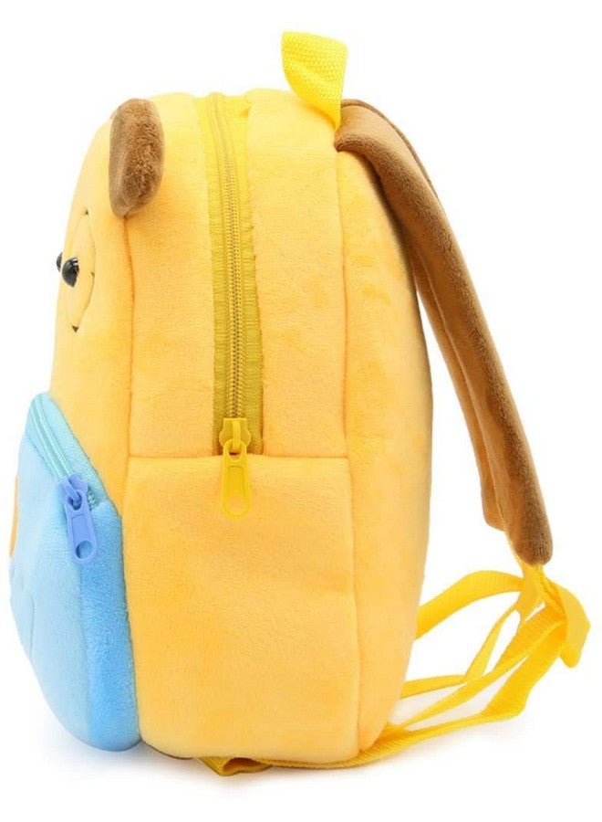 Blue Tree Kid'S School Bagpack 3-5 Years 11 Litres Cartoons Soft Toy Bag Gift For Kids (Cute-Dog, Blue Yellow) - Image 4