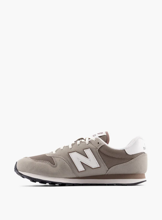 New Balance Men's Logo Print Lace-Up Sneakers