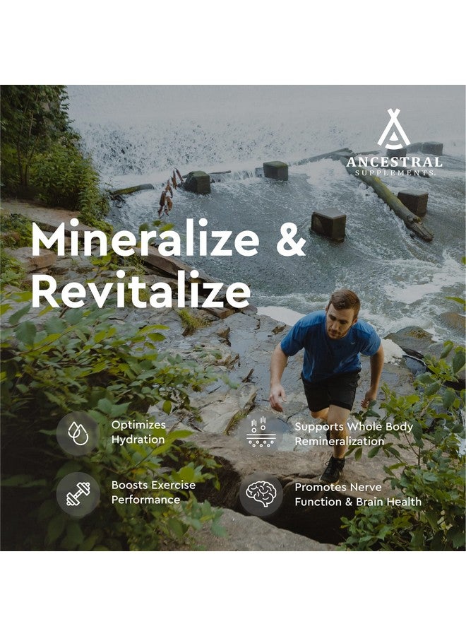 Ancestral Supplements Minerals & Electrolytes with Magnesium, Potassium, Sodium, Supports Optimal Hydration, Immune Health, Athletic Performance, Digestion, and Remineralization, 180 Capsules - Image 3