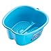 Mantello Foot Bath, Extra Large, Foot Soaking Tub - Pedicure Bowl - Foot Soak Tub (Blue) - Image 2
