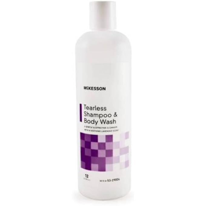 McKesson Performance Plus Tearless Hair/Body Shampoo Lavender 12 Ounce - Model 53-29004