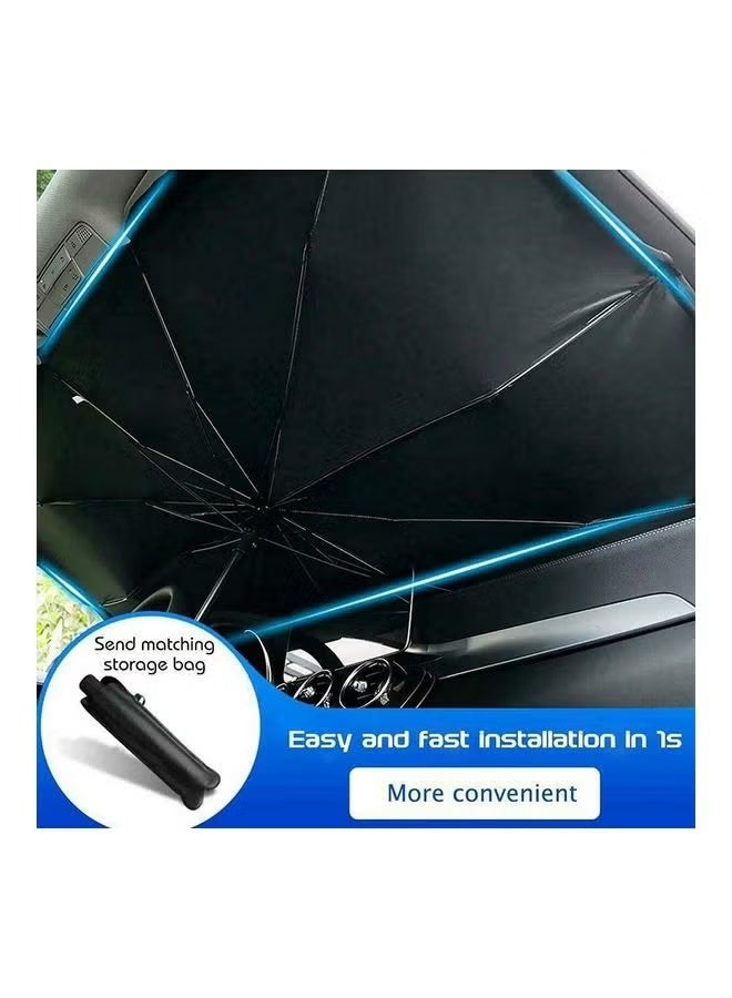 Foldable Car Front Windshield Sunshade – Keeps Interior Cool - Image 2