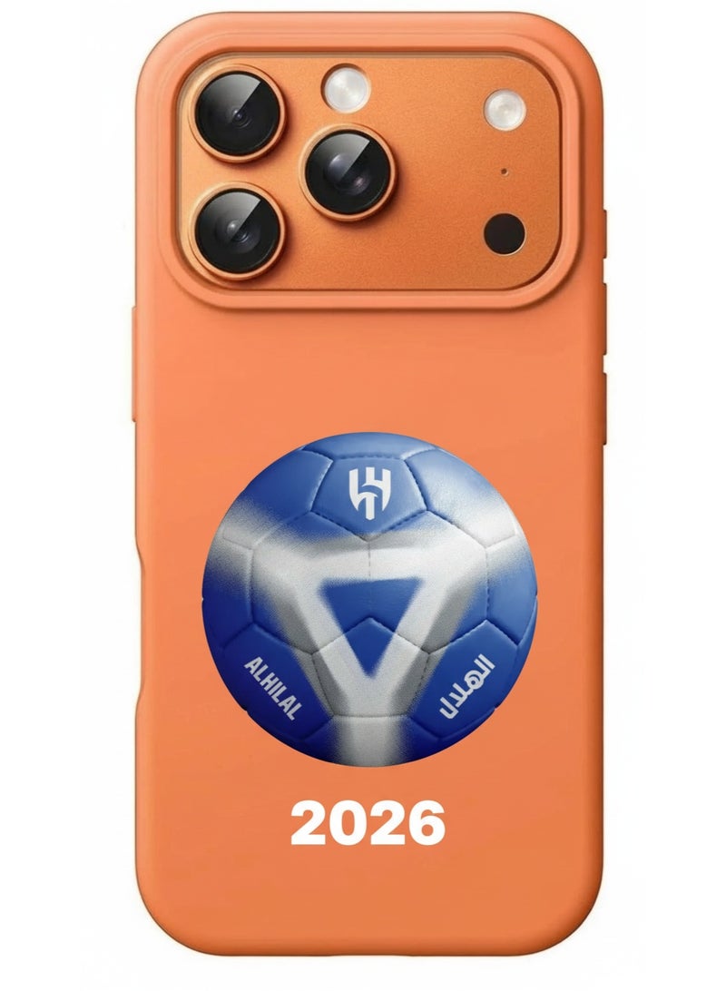 بريليانت غطاء آيفون 17 بتصميم رياضي مستوحى من كرة القدم لجميع الموديلات - Image 1