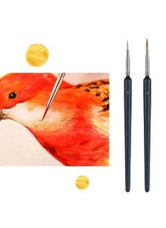 HASTHIP HASTHIP® Painting Brushes Set, Professional Wolf Fine Tip,Paint Brush Set with Nylon Hair Detail Detailing Painting Drawing (6PC)  - Image 2