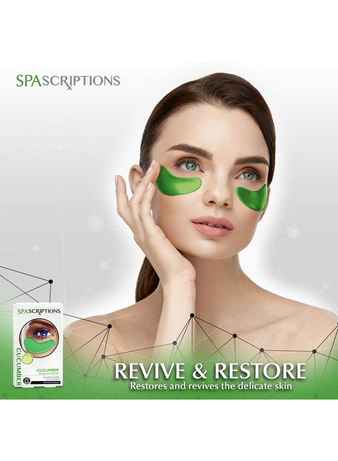 سباسكريبشنز علاج أندريز هيدروجيل بالخيار وسادات مرطبة تحت العين للهالات السوداء والعيون المنتفخة 4 أزواج - Image 4