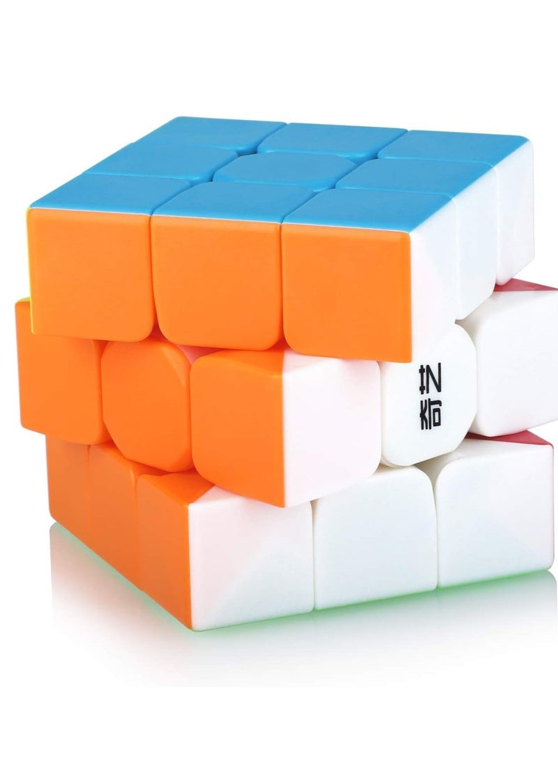 Generic Maomaoyu Speed Cube 3x3 3x3x3 Stickerless Magic Puzzle Magic Speed Cube Holiday Gift for Children Adults (No Sticker) - Image 2