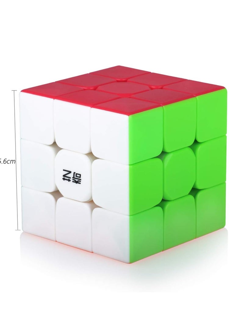 Generic Maomaoyu Speed Cube 3x3 3x3x3 Stickerless Magic Puzzle Magic Speed Cube Holiday Gift for Children Adults (No Sticker) - Image 3