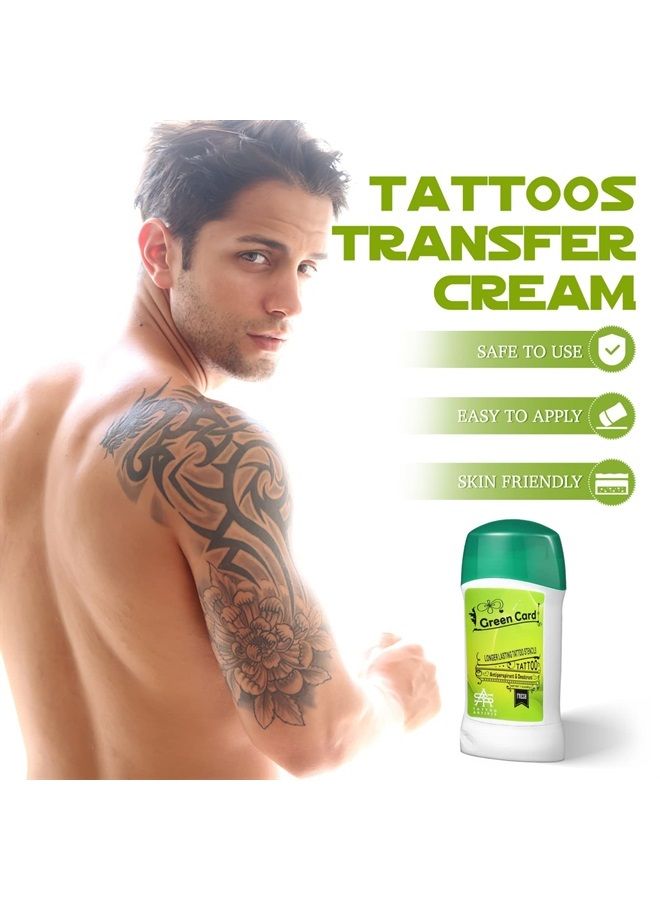 Healifty Tattoo Transfer Cream Gel Transfer Solution Stencil Cream for Tattoo Tattoo Transfer Cream Kit for Transfer Soap Tattoo Supplies Accessories - Image 5