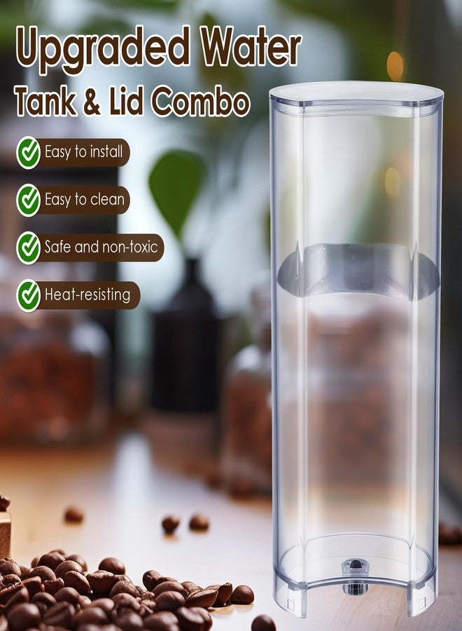 Feekoon Water Tank Reservoir & Lid Cover Replacement Compatible with Nespresso Vertuo Next, Compatible with Krups XN910B XN9105 XN910C Coffee Machine, Coffee Machines Replacement Parts, Clear - Image 4