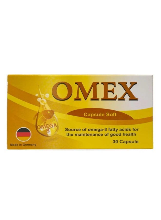 Omex  Omeg 3 - 30 Capsule - Image 2