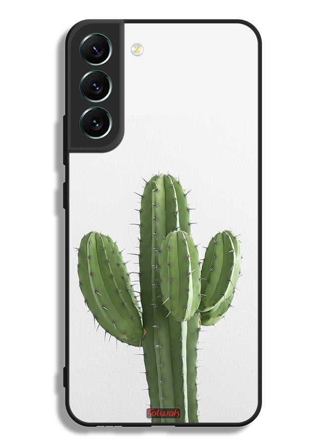 Tolwak Samsung Galaxy S22 5G Protective Case Cover Cactus Plant - Image 3