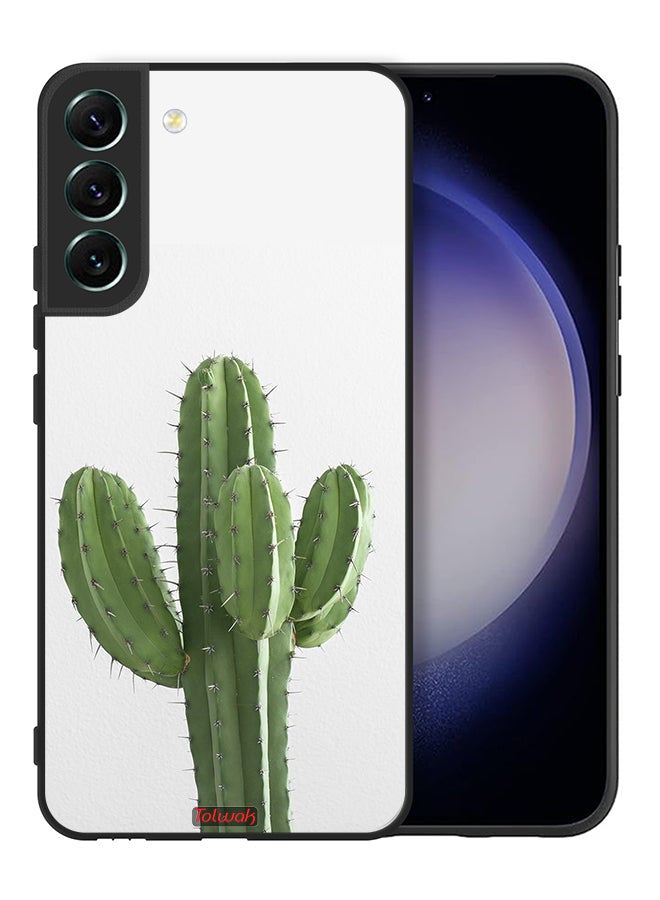 Tolwak Samsung Galaxy S22 5G Protective Case Cover Cactus Plant - Image 2