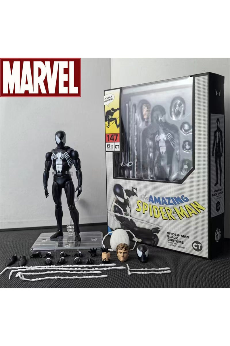 With Box mafex 147 venom CT Mafex 147 Venom Action Figure Model Toy 1/12 High-quality Venom Spiderma