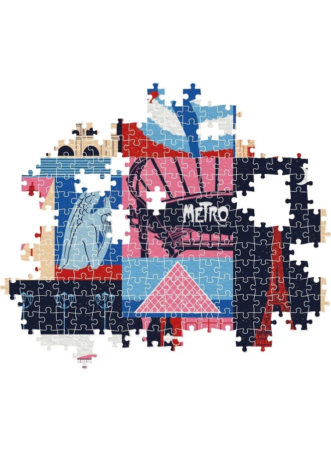 Clementoni Style in The City Paris Jigsaw Puzzle (1000 Pieces) - Image 3