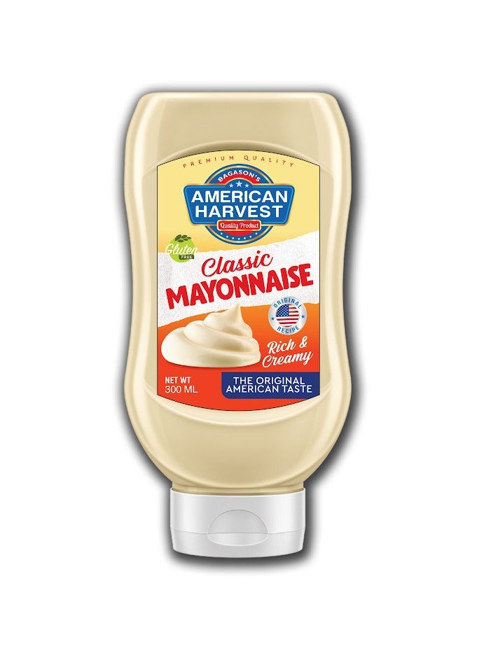 American Harvest Classic Mayonnaise Top Down Squeezy Bottle  - Image 1