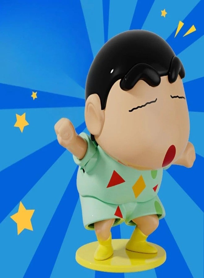 TOYSMAX Shinchan Moving Toy for Kids, Key Oprated Cute Shinchan Crawling Toys for Boys & Girls, Wind Up shin-chan Toy for Kids (SHINCHAN00) - Image 2