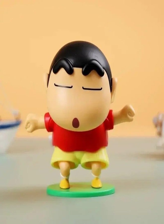 TOYSMAX Shinchan Moving Toy for Kids, Key Oprated Cute Shinchan Crawling Toys for Boys & Girls, Wind Up shin-chan Toy for Kids (SHINCHAN00) - Image 3