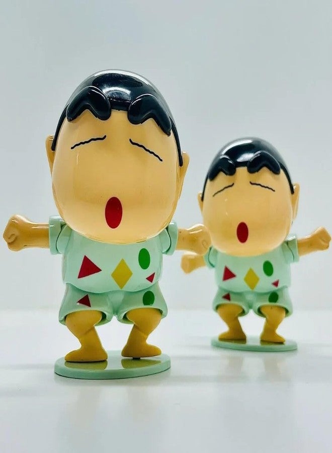 TOYSMAX Shinchan Moving Toy for Kids, Key Oprated Cute Shinchan Crawling Toys for Boys & Girls, Wind Up shin-chan Toy for Kids (SHINCHAN00) - Image 1
