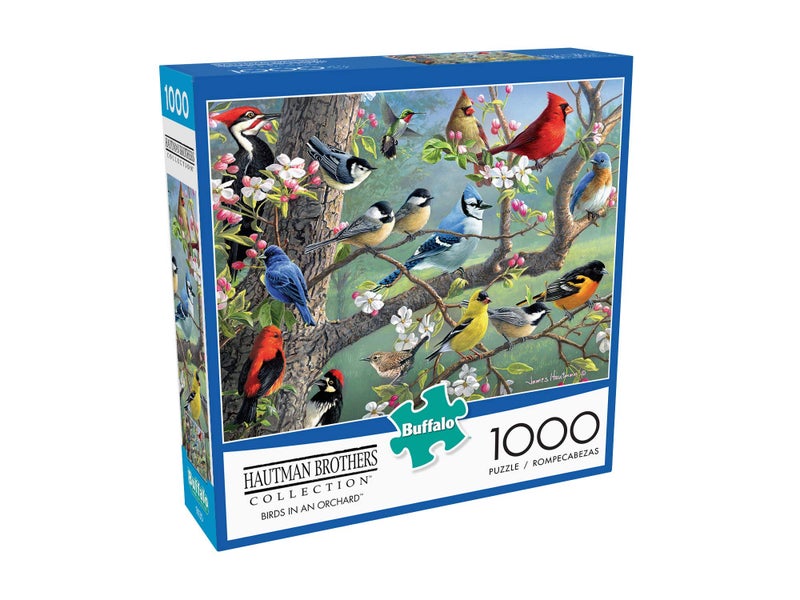 Buffalo Games - Hautman Brothers - Birds in an Orchard - 1000 Piece Jigsaw Puzzle - Image 3