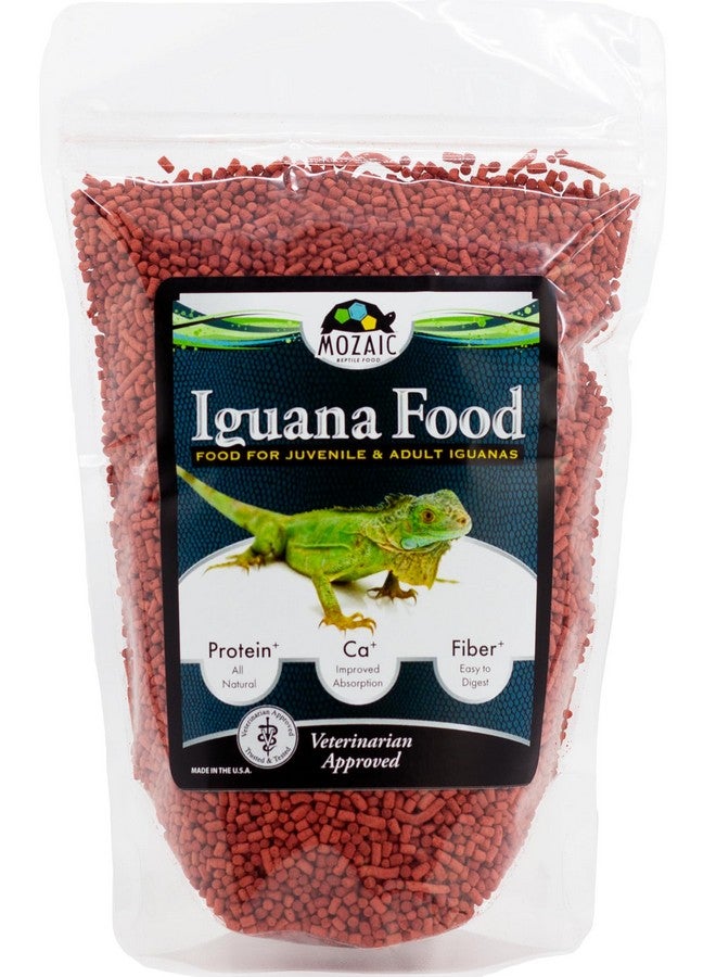 Mozaic Iguana Food | Food for Juvenile and Adult Iguanas | Small Red Pellet (1/8") | Complete Formulated Diet (14 Ounce (Pack of 1)) - Image 1