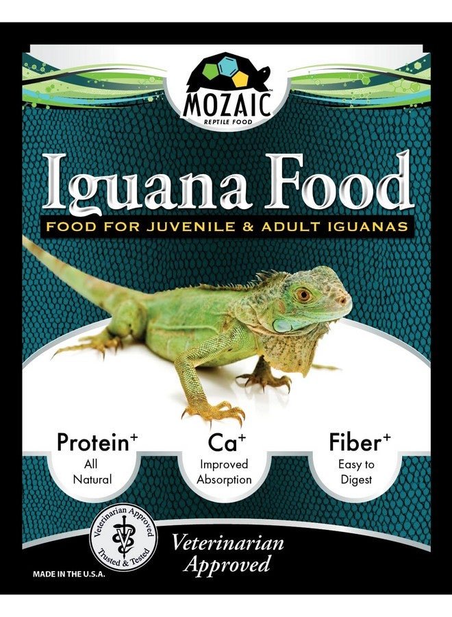 Mozaic Iguana Food | Food for Juvenile and Adult Iguanas | Small Red Pellet (1/8") | Complete Formulated Diet (14 Ounce (Pack of 1)) - Image 2
