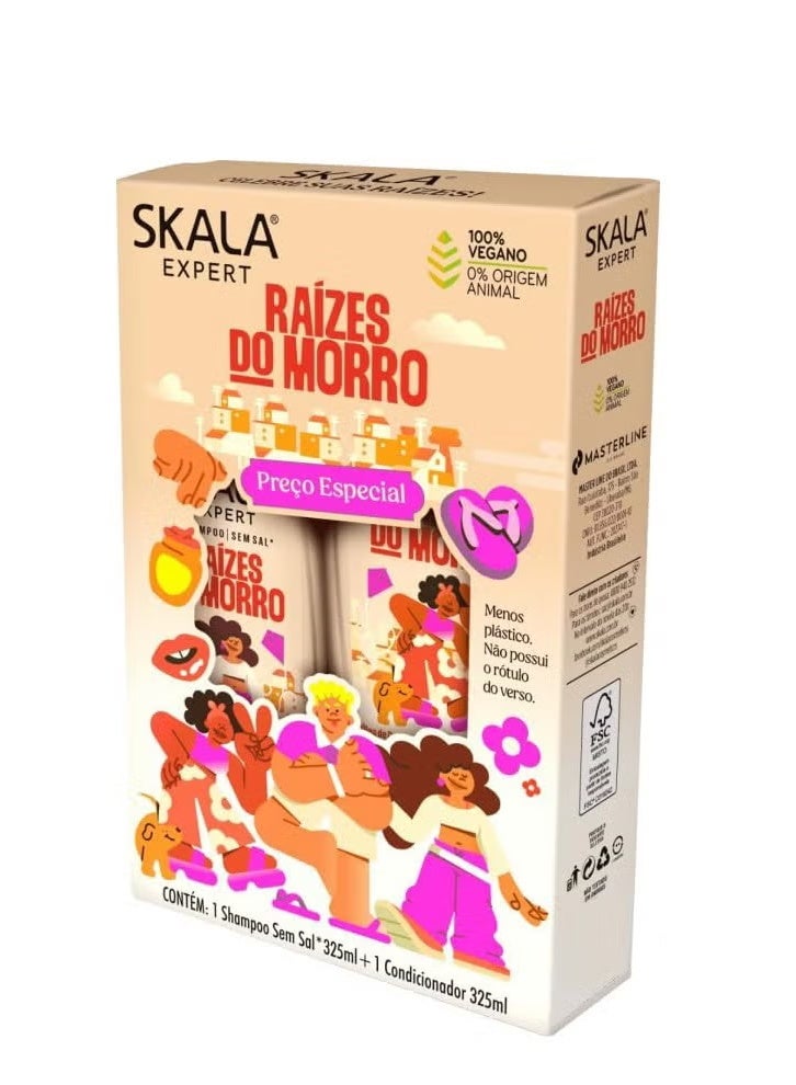 Raizes Do Morro Shampoo and Conditioner 2x325ml