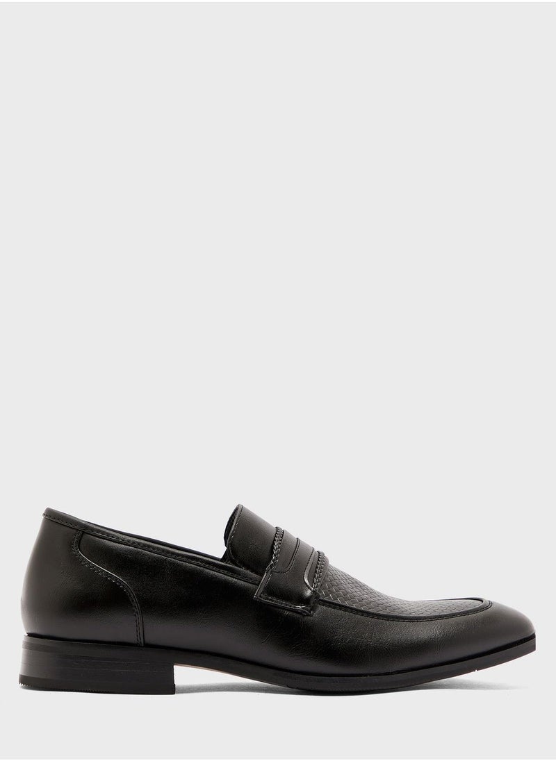 Robert Wood - Formal Textured Apron Slip Ons - Image 1