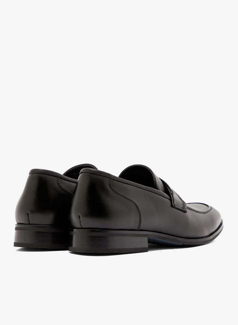 Robert Wood  Formal Textured Apron Slip Ons for Men | Best Price UAE