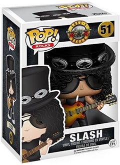 Funko Guns N' Roses Slash Pop! Rocks Vinyl Figure (Bundled With Compatible Pop Box Protector Case)  - Image 4