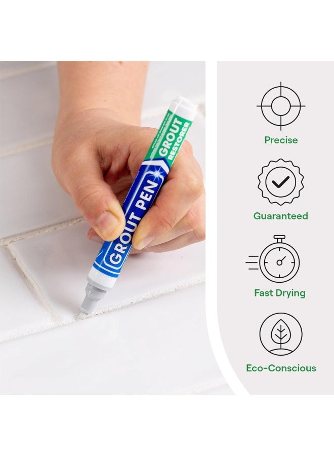 Grout Pen - Ideal To Restore The Look Of Tile Grout Lines 5Mm Grey