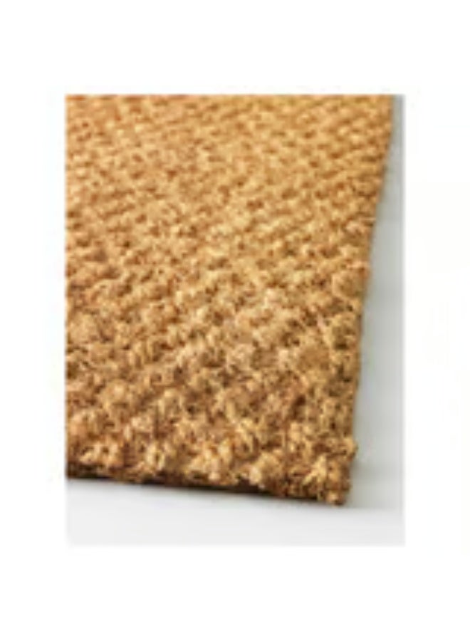Beige indoor/outdoor doormat, 50x80 cm - Image 2