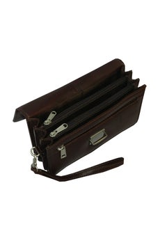 LAVERI LEATHER Laveri Genuine Leather Designer Hand Pouch For Travel  - Image 4